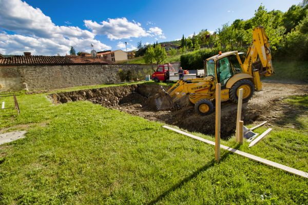 Basement Excavation in Johnson City